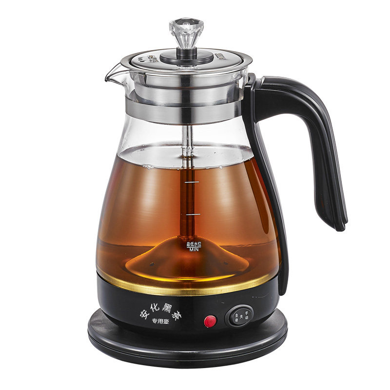 爱奇家煮茶器全自动蒸汽黑茶玻璃电热水壶养生茶壶煮茶炉烧水壶