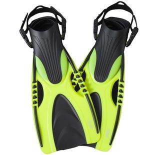 FYU脚蹼游泳训练中长脚蹼浮潜自由泳硅胶脚蹼脚掌成人潜水蛙鞋