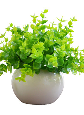 绿植客厅盆栽小摆件仿真花
