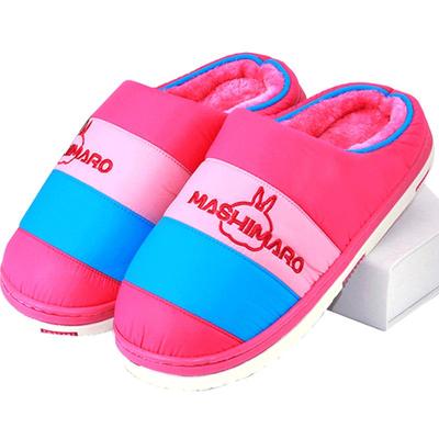流氓兔防滑男女羽绒布情侣拖鞋