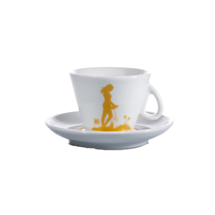 金杯咖啡 咖啡杯 意大利罗马万神殿TAZZA D'ORO CAFFE~~2件包郵