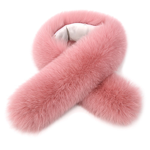 超大貉子毛领子帽条真毛狐狸毛皮草毛条女羽绒服帽子单卖通用单买