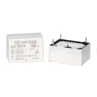 原装正品 HF7520-012-HSTP 宏发继电器 12V4脚常开 高负载16A250V