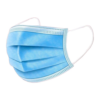 口罩夏天一次性口罩三层薄款夏季透气防护防尘含熔喷布50只装现货