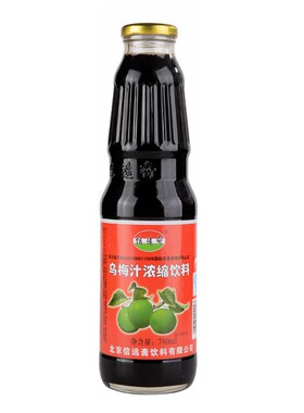 酸梅汤信远斋乌梅汁浓缩饮料