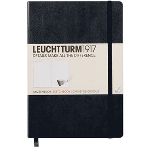 德国灯塔leuchtturm1917绘图册纯白纸绘本文素描本A5口袋型A6画画