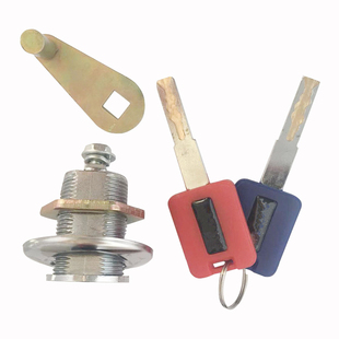 保险柜加长锁芯锁头配件保险箱主锁防火机械密码锁C级叶片锁芯