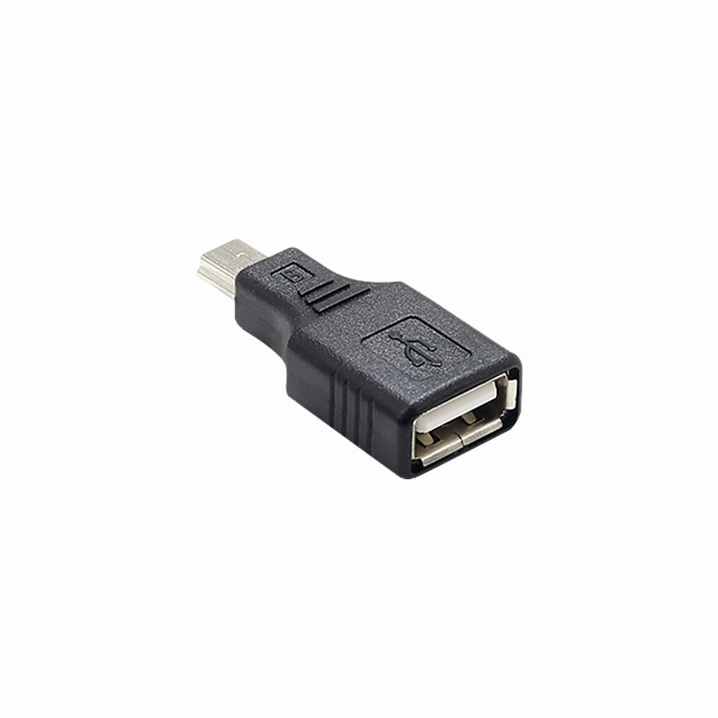 汽车音响U盘转接头车载MP3转换器MiniUSB连接线T型接手机OTG头线