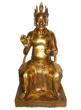 面然大士铜像焰口鬼王