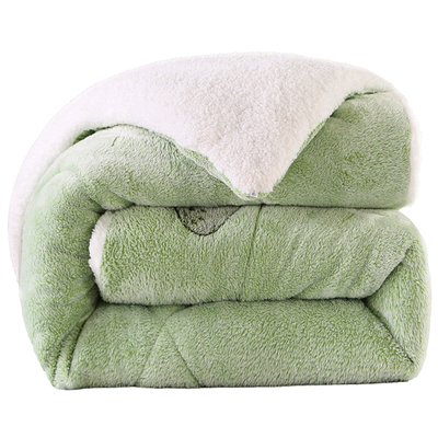 雪花绒加厚保暖单人羽丝棉冬被