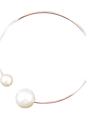 欧美简约时尚百搭珍珠女韩版项链