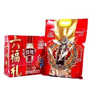 北京特产年货零食小食甜记大礼包京八件880g红螺食品传统糕点心