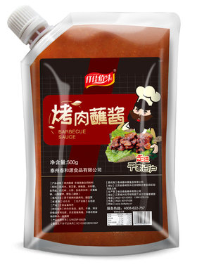 烤肉酱500g韩式烤肉蘸酱烧烤调料烤肉蘸料酱生菜五花肉酱烧烤酱