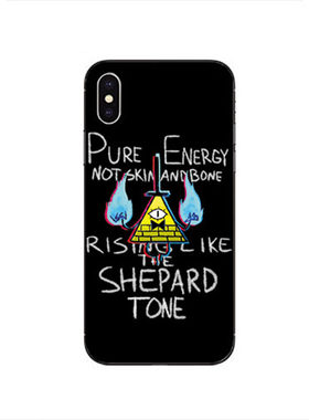 华为iphoneX苹果14/12pro手机壳P10/P9魅族怪诞小镇适用bill比尔