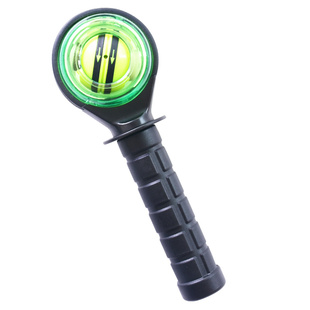 自启动带柄腕力球手臂力量训练指力球手柄启动球带灯手指力量陀螺