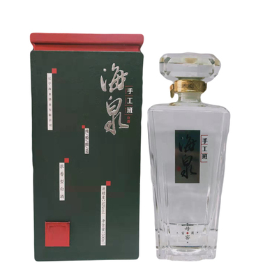 纯粮酿造海泉手工班52度浓香白酒
