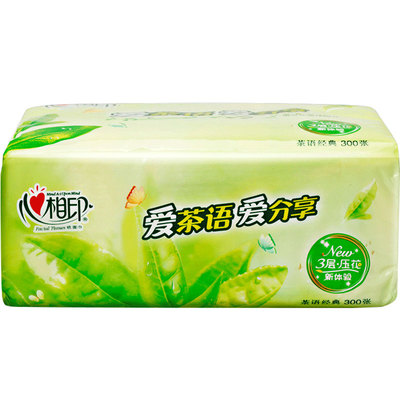 心相印300张整箱批发实惠抽纸