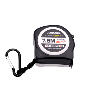 江华鑫地X08加宽尺带钢卷尺JIS一级精度卷尺耐磨防摔卷尺米尺盒尺