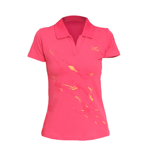 夏季翻领运动T恤女款短袖 佳木斯大码速干中老年上衣polo衫团购服