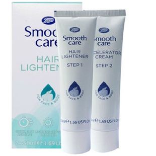 包邮新日期50/25毫升英国Boots面部毛发汗毛胡须眉毛漂白漂胡剂