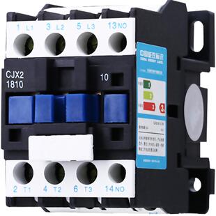 交流接触器cjx2-1810家用18A安220V 380V 单相 三相1801