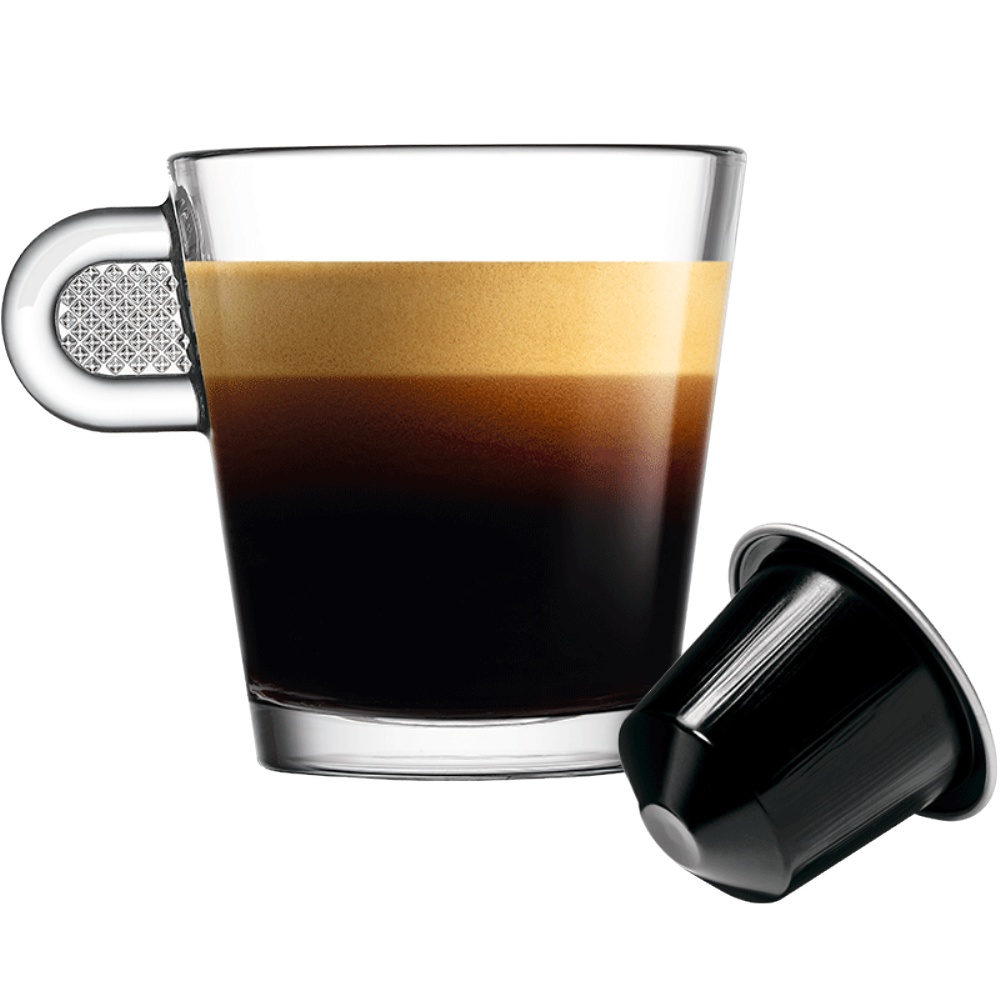 NESPRESSO雀巢胶囊咖啡芮斯崔朵瑞士进口意式浓缩黑咖啡10颗装