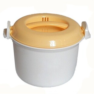 微波炉专用塑料煮饭煲饭锅大中号煮米饭蒸盒饭盒小号蒸笼煮饭器皿