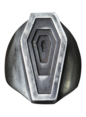 白木黑冰原创设计手工十字架银饰