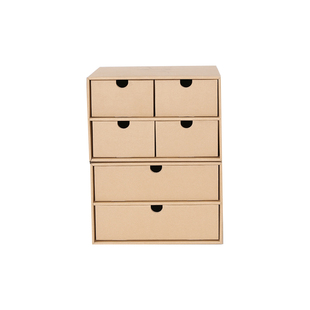 纸质桌面收纳盒a4资料抽屉式办公室文件夹书立盒整理收纳置物架