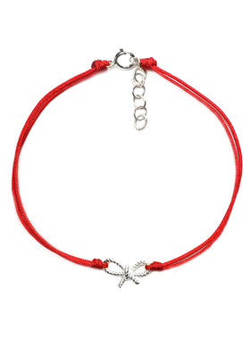 thisness红绳特辑纯银立体蝴蝶结