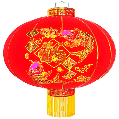 灯笼大号直径植绒春节新年宫灯