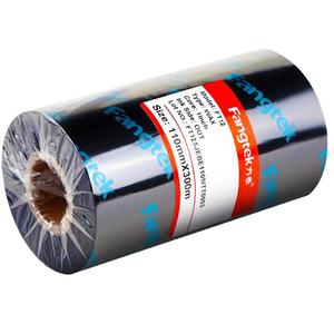 方泰加强蜡基混合基全树脂碳带卷110×300 50 60 70 80 90 100TSC不干胶铜版标签纸色带条码标签打印机碳带卷