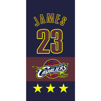 nba俱乐部方巾毛巾来图定制