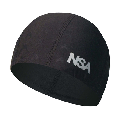NSA 布帽 舒适不勒头 鲨鱼皮面料泳帽 游泳帽