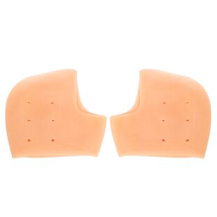 6只硅胶脚后跟防干裂保护套防裂袜护脚套后跟套足跟脚跟裂袜套女