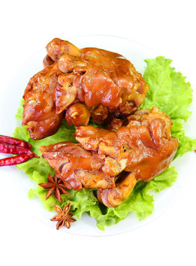 李珍熏鸡猪蹄只装熟食柏木