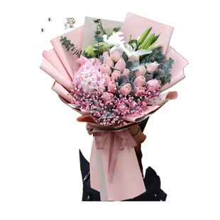 温州鲜花速递同城玫瑰花束爱人生日鲜花店同城配送花订花女友上门