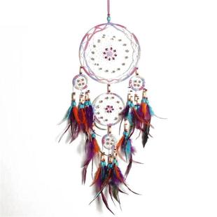 继承者们同款印第安捕梦网风铃店铺吊饰婚庆用品生日礼物家居挂饰