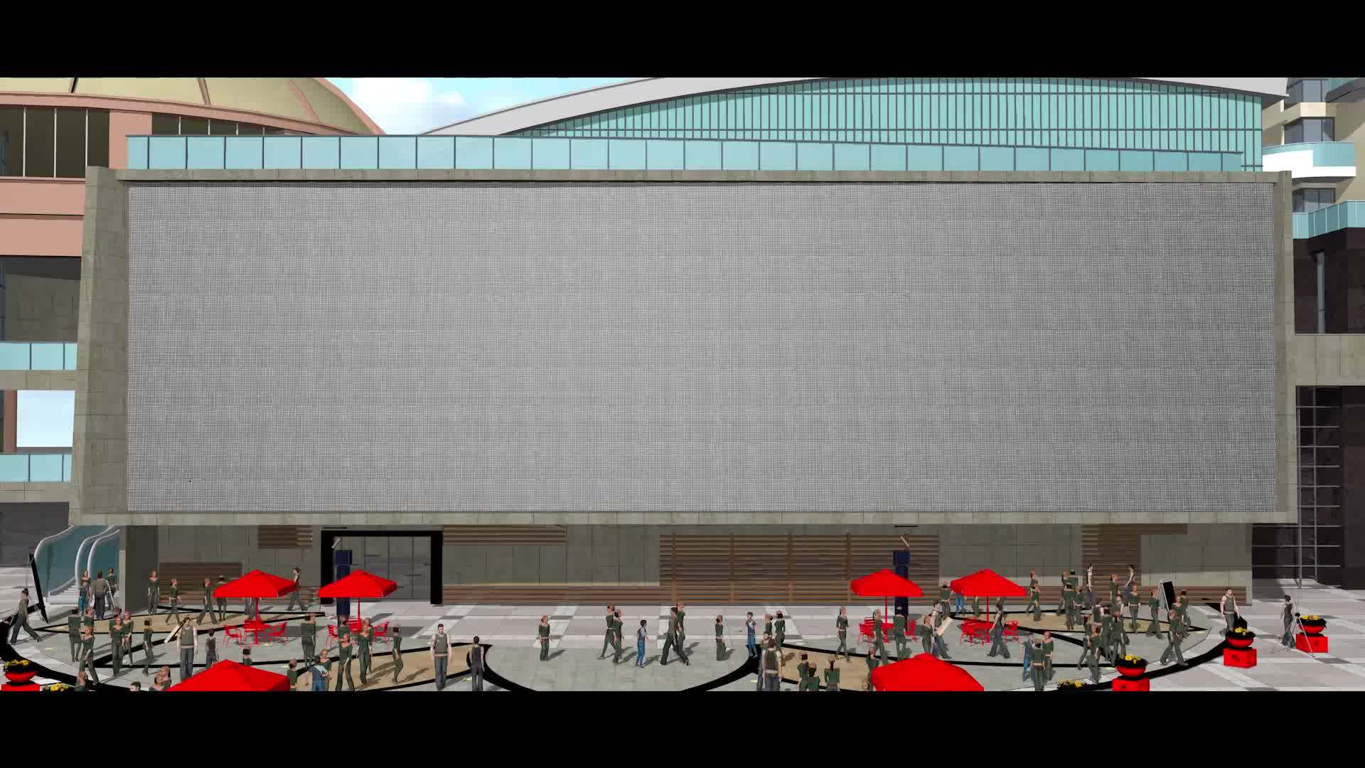 P10 Outdoor Led Advertising Display Wall Screen Hot Selling In Qatar