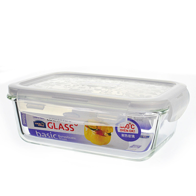 乐扣耐热玻璃保鲜盒LLG431赠包