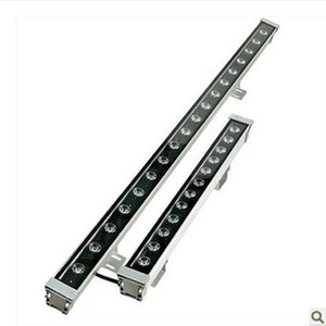 LED洗墙灯大功率户外广告婚庆防水七彩线条形投射灯18W24V36w12w