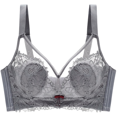 夏季超薄上托防下垂大码胖mm内衣