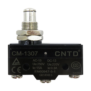 CNTD昌得微动限位行程开关TM/CM-1704/1705/1701/1306/1307银触点