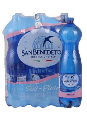 意大利圣碧涛天然矿泉水1.5L*6瓶