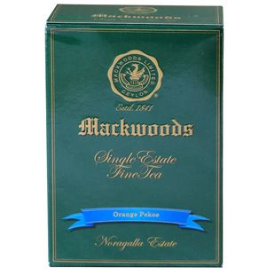 斯里兰卡进口Mackwoods马克伍兹锡兰红茶 红茶散茶叶盒装OP级100g