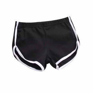 健身AA运动跑步性感包臀爵士舞啦啦队健身操女短裤热裤防走光休闲