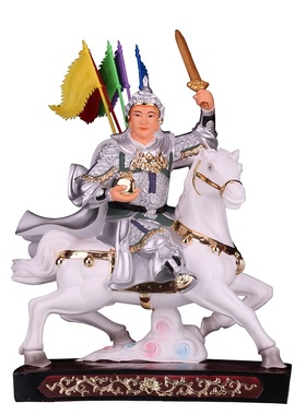 报马将军树脂摆件传堂护身报马