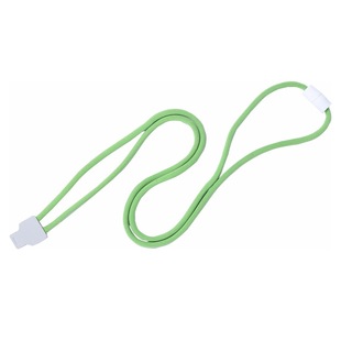 卡富仕微弹力圆绳IC门禁卡套绳带工作证卡套挂绳定制证件展会挂脖圆绳吊绳胸牌员工牌厂牌胸卡挂带卡夹扣绳子