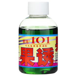 台湾101果诱 黑坑鲤鱼鲫鱼钓鱼小药香精果酸香型诱添加剂野钓通用