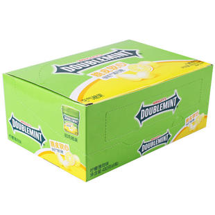 绿箭口香糖薄荷糖含炫凉薄荷粒子5片20条盒270g休闲糖果零食益达
